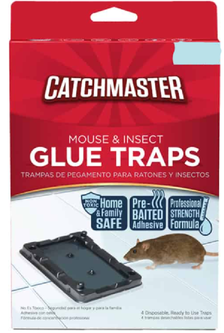 Catchmaster Mouse and Insect Glue Traps 2 Pack