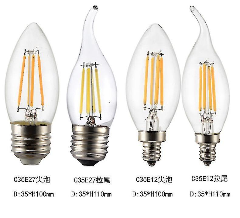 E14 Led Bulb Set Of 10 Beam Angle 360