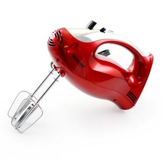 Better Chef 5-Speed Red Hand Mixer 98585021M