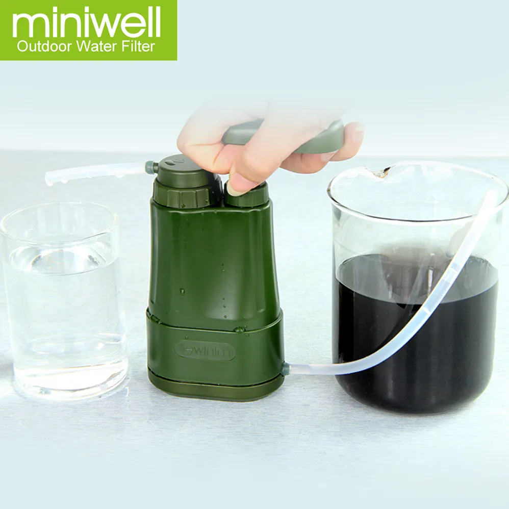 Survival kit water filter/filtration individual water filter/filtration water purifier/purification for camping hiking fishing