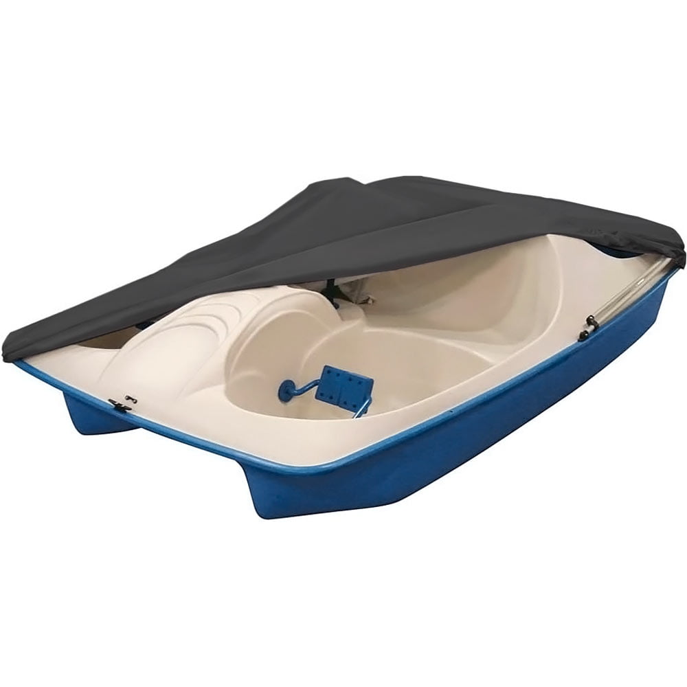 North East Harbor Pedal Boat Cover- Fits Most 3-5 Person Pedal Boats - Waterproof， Dust and Sun Protection- 112.5 Ft. L x 65 In. W – Grey