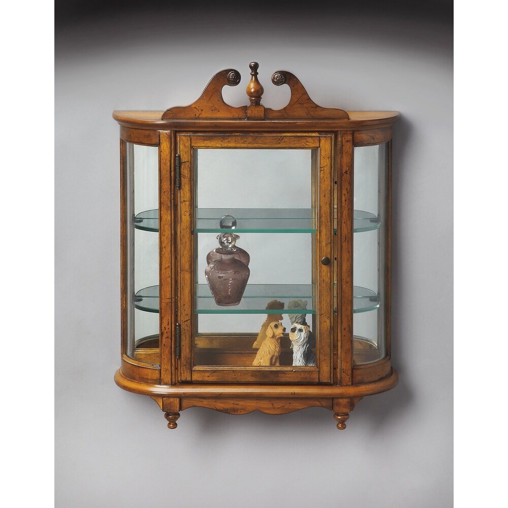 Melinda Wall Curio Display Cabinet