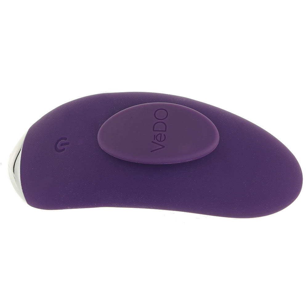 Niki Rechargeable Magnetic Panty Vibe in Deep Purple