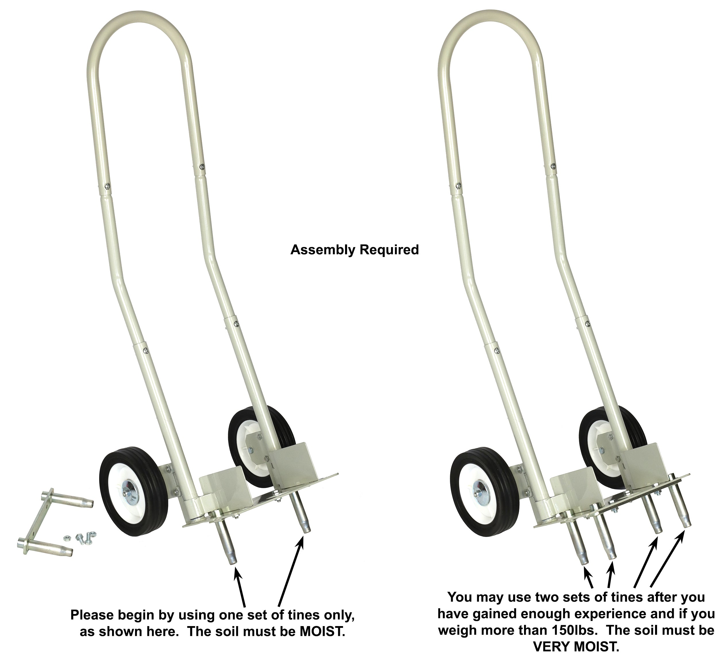 Step 'N Tilt Core Lawn Aerator Version 4 (with Container)