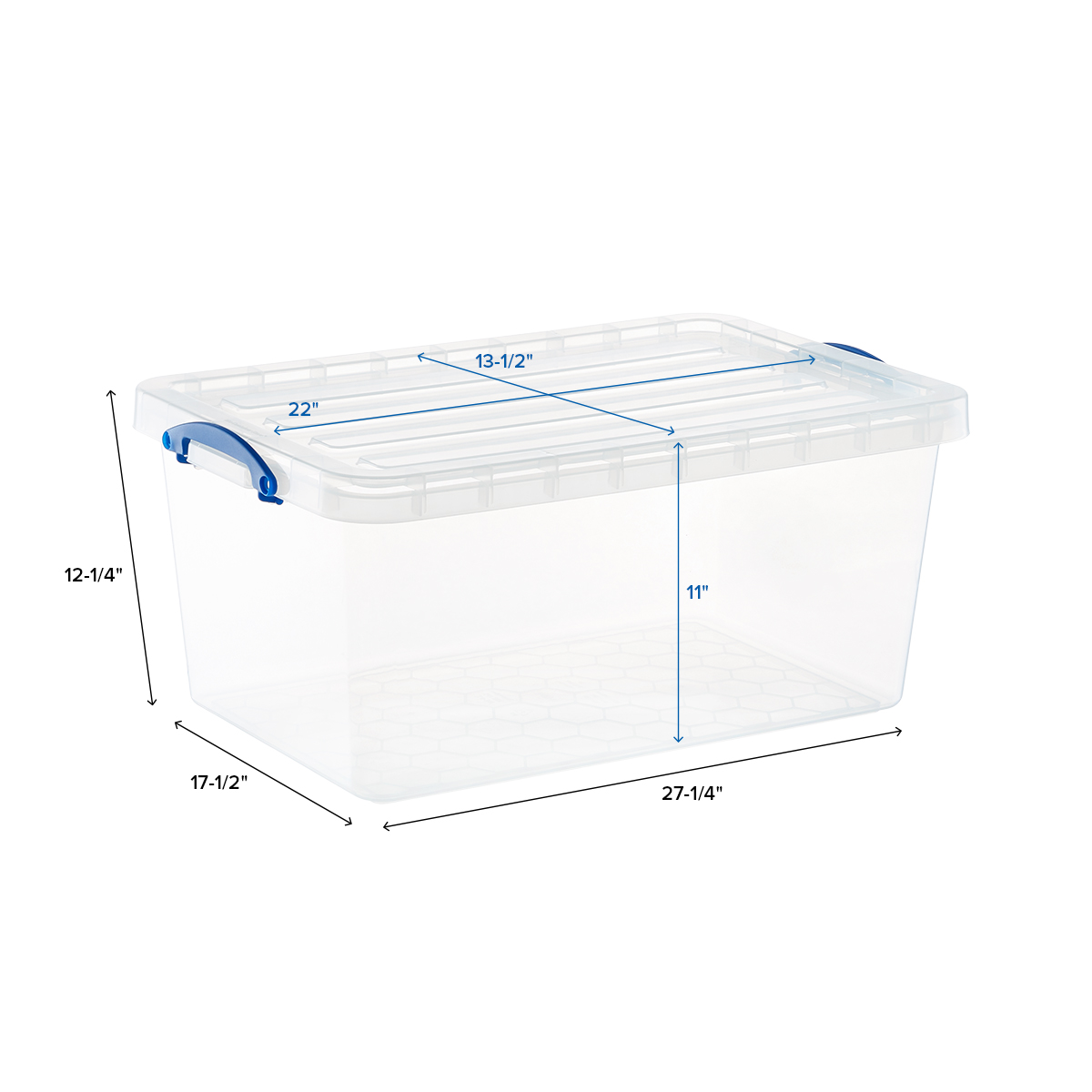 Premier Clear Stacking Totes