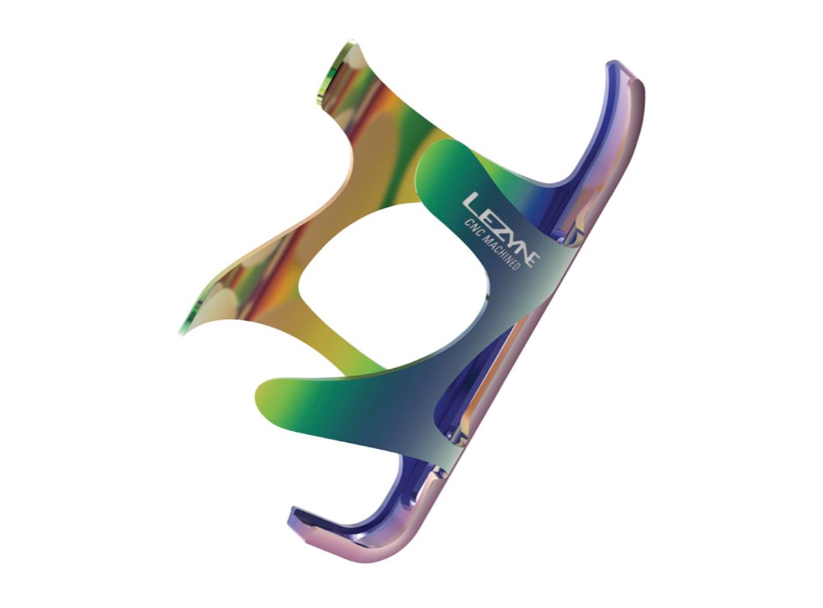 Lezyne Neo Metallic CNC Water Bottle Cage - Neo Metallic