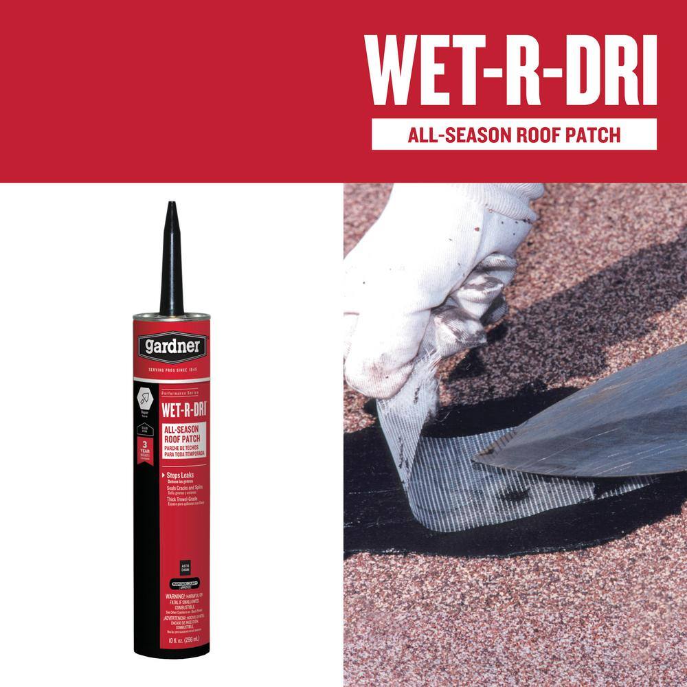 Gardner 10 oz. Wet-R-Dri All-Season Roof Patch (12-Case) 0379-GA