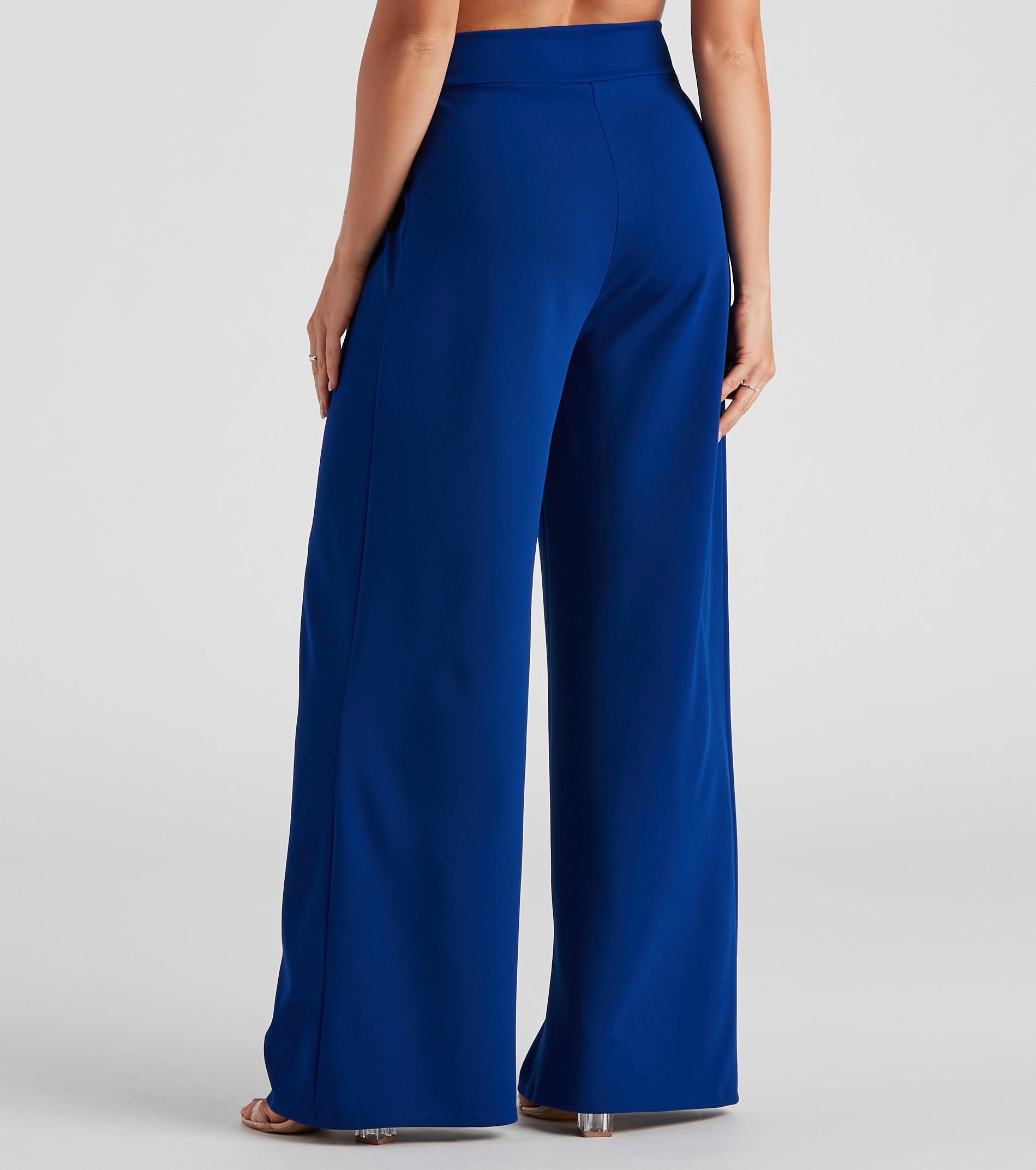 Chic Professional Wide-Leg Pants