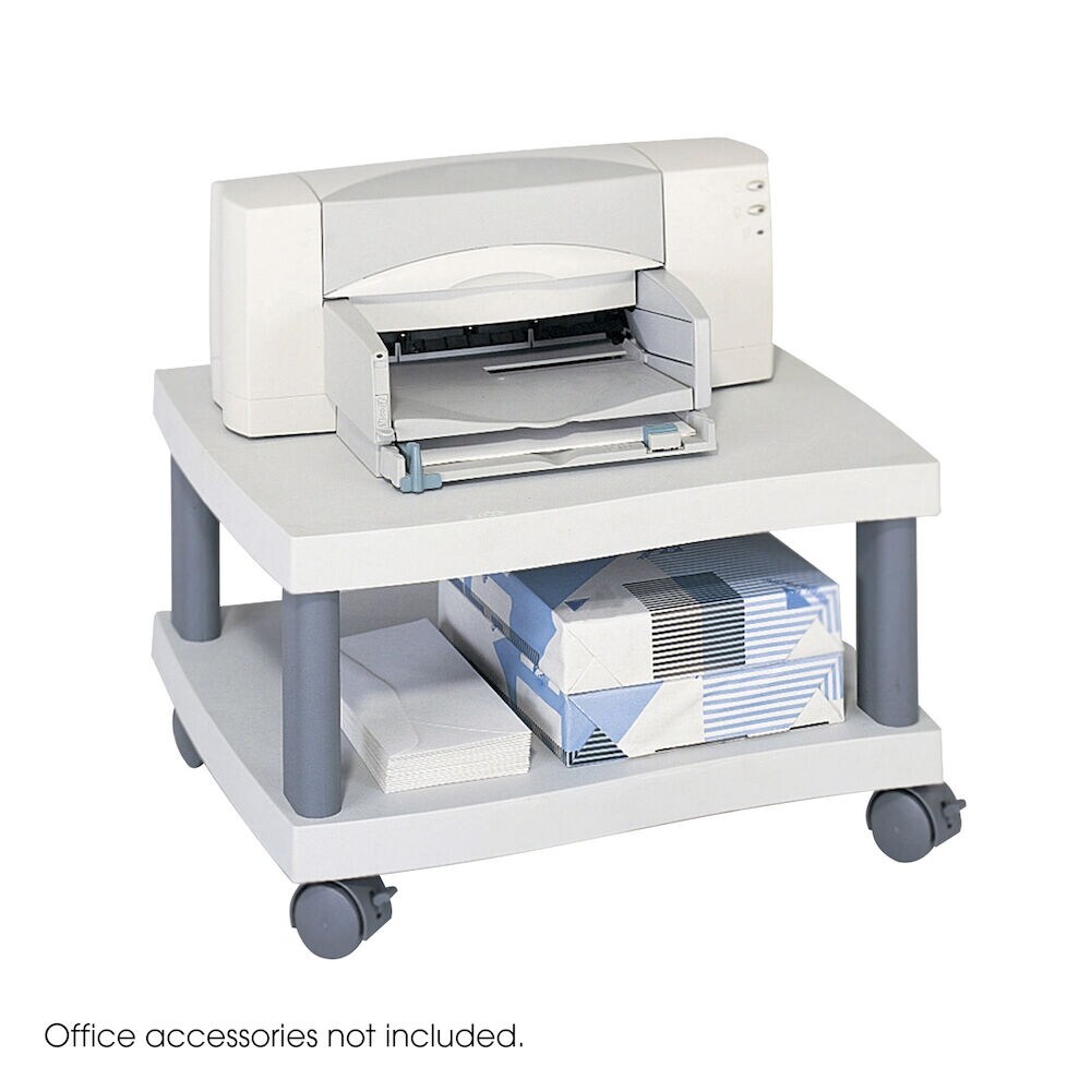 Small Rolling Under Desk Printer Machine Stand