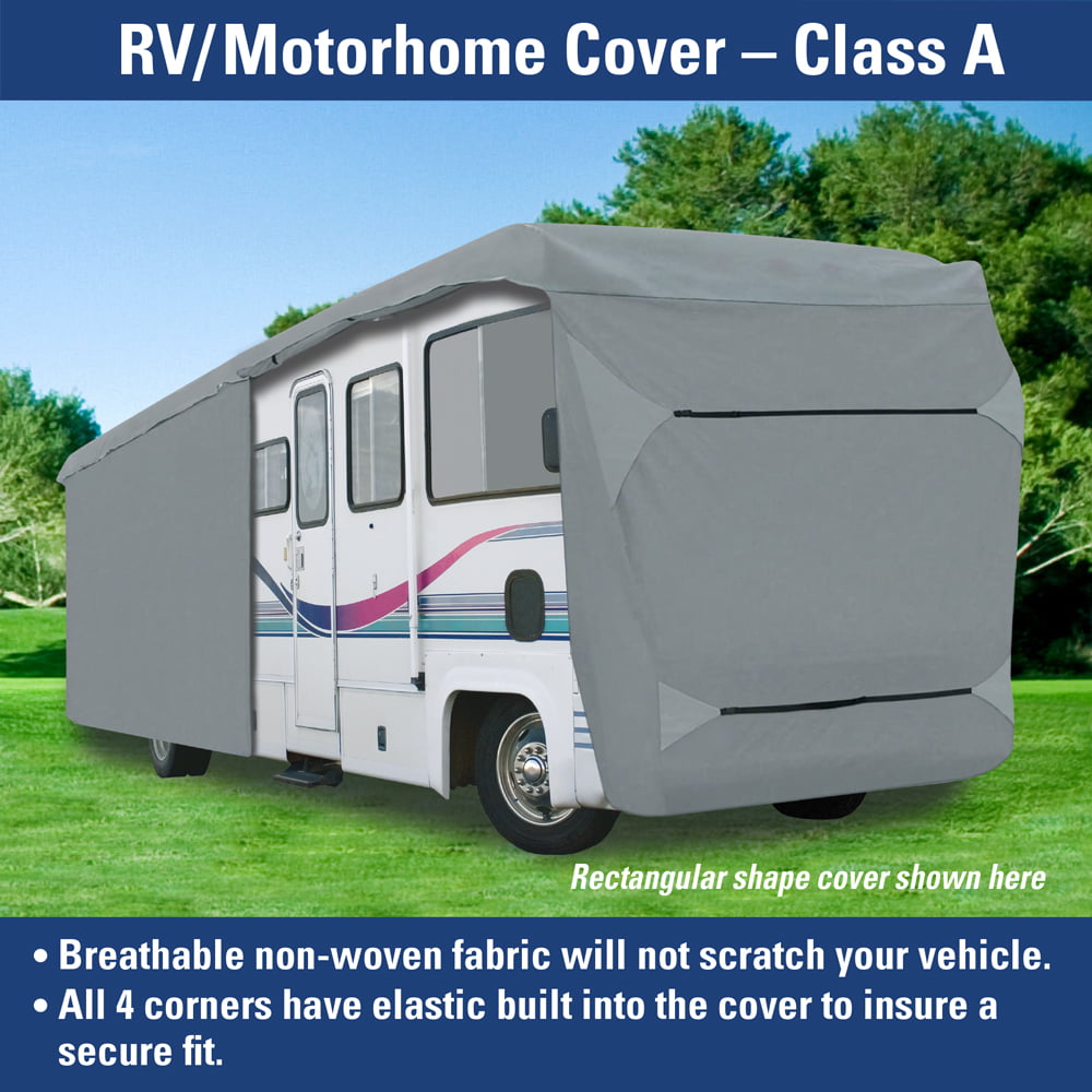 Waterproof RV Motorhome Camper Travel Trailer Covers Class A B C (28'- 30' FT)