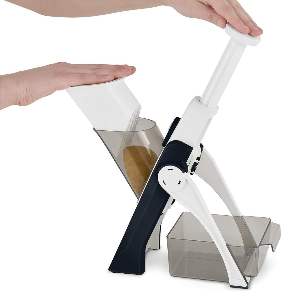 Dash Safe Slicer  Dicer for Vegetables with Thickness Adjuster