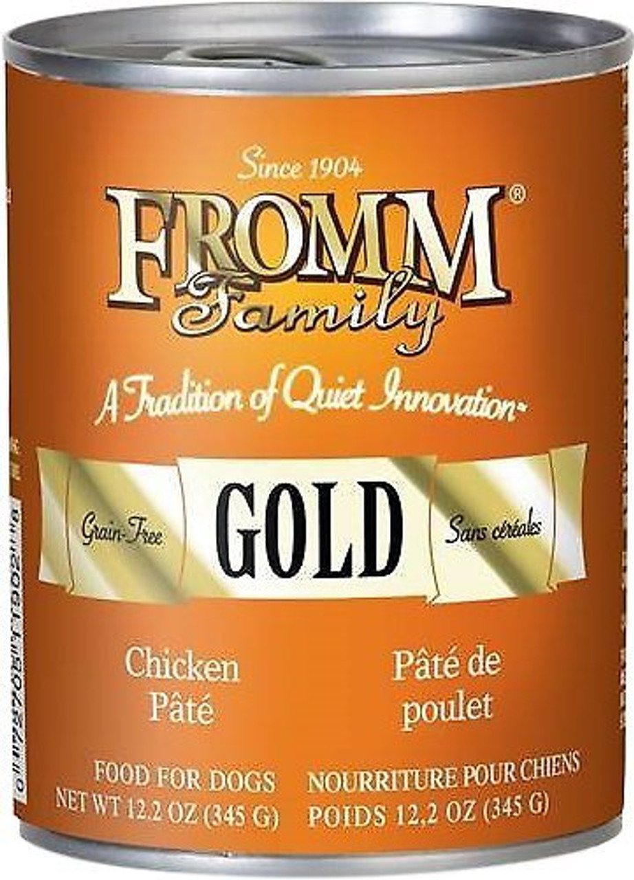 Fromm Gold Chicken Pate Canned Dog Food 12.2 Oz