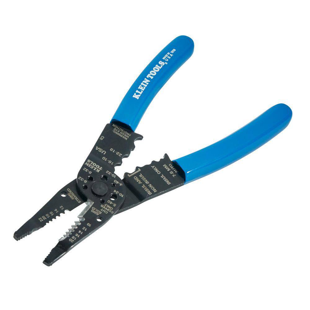 Klein Tools Long Nose Multi Tool Wire Stripper Wire Cutters Crimping Tool 1010