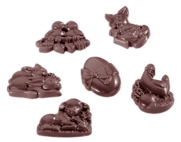 Chocolate World CW2275 Chocolate mould easter garn...