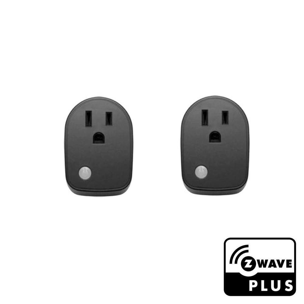 Safe Grow Z-Wave Plus Smart Outlet Plug (Pack of 2) SG-AB-02