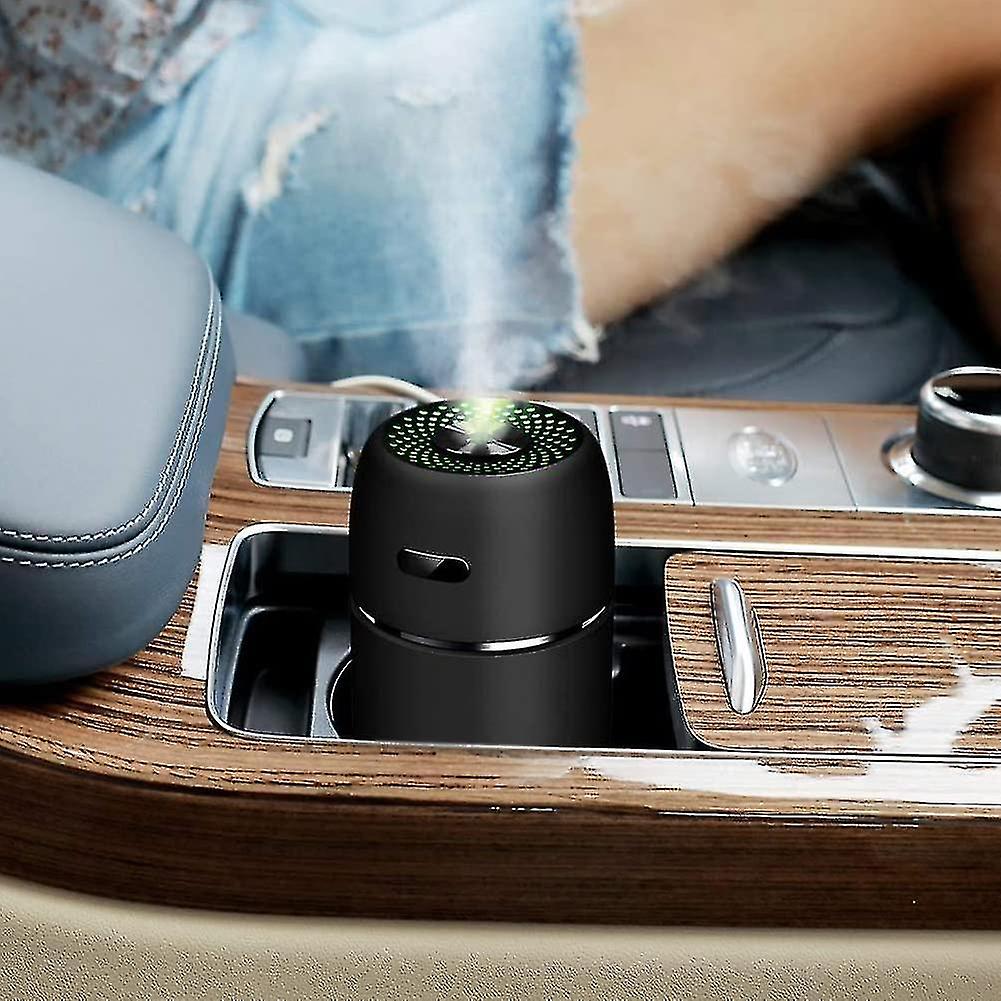 Car Diffuser， Car Diffusers For Essential Oils，usb Car Humidifier，200 Milliliter Mini Portable Humidifiers Air Purifier With 7 Colors Led Night Light