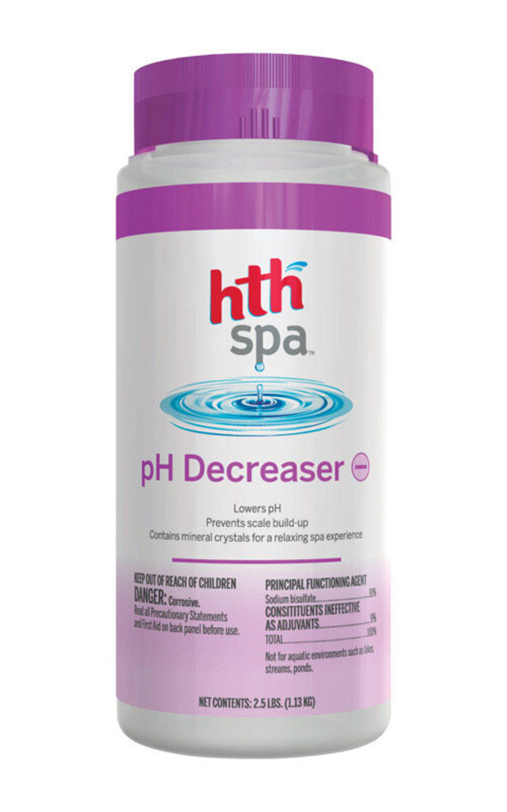 SPA PH DECREASE HTH2.5LB