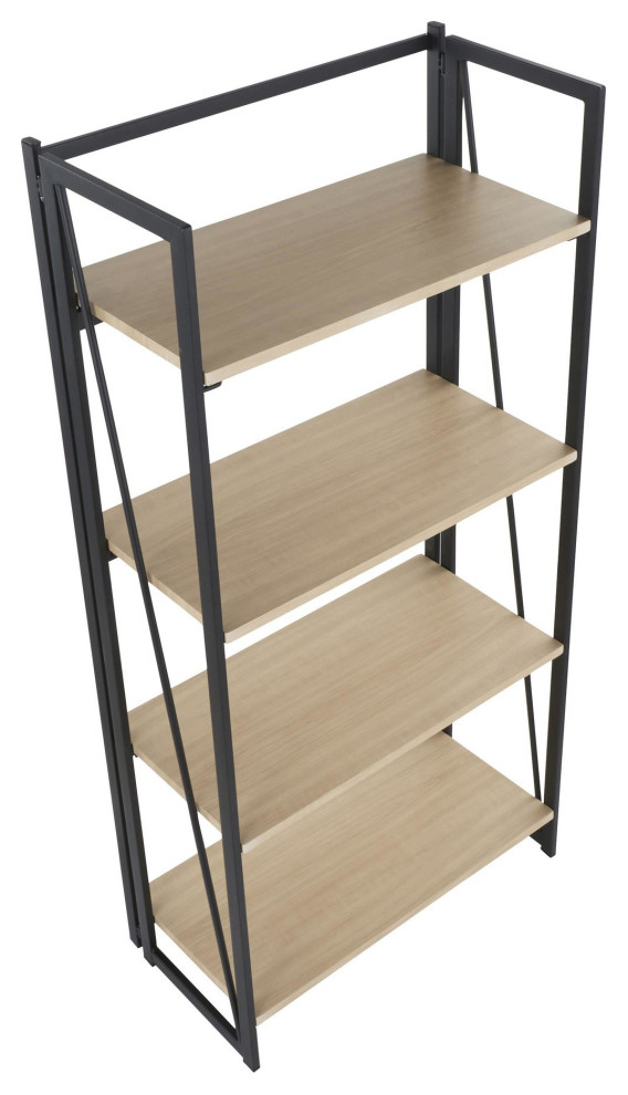 Dakota Bookcase   Bookcases   by LumiSource  Houzz