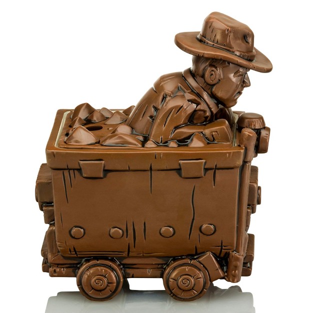 Beeline Creative Geeki Tikis Indiana Jones In Mine Cart Ceramic Mug Holds 24 Ounces