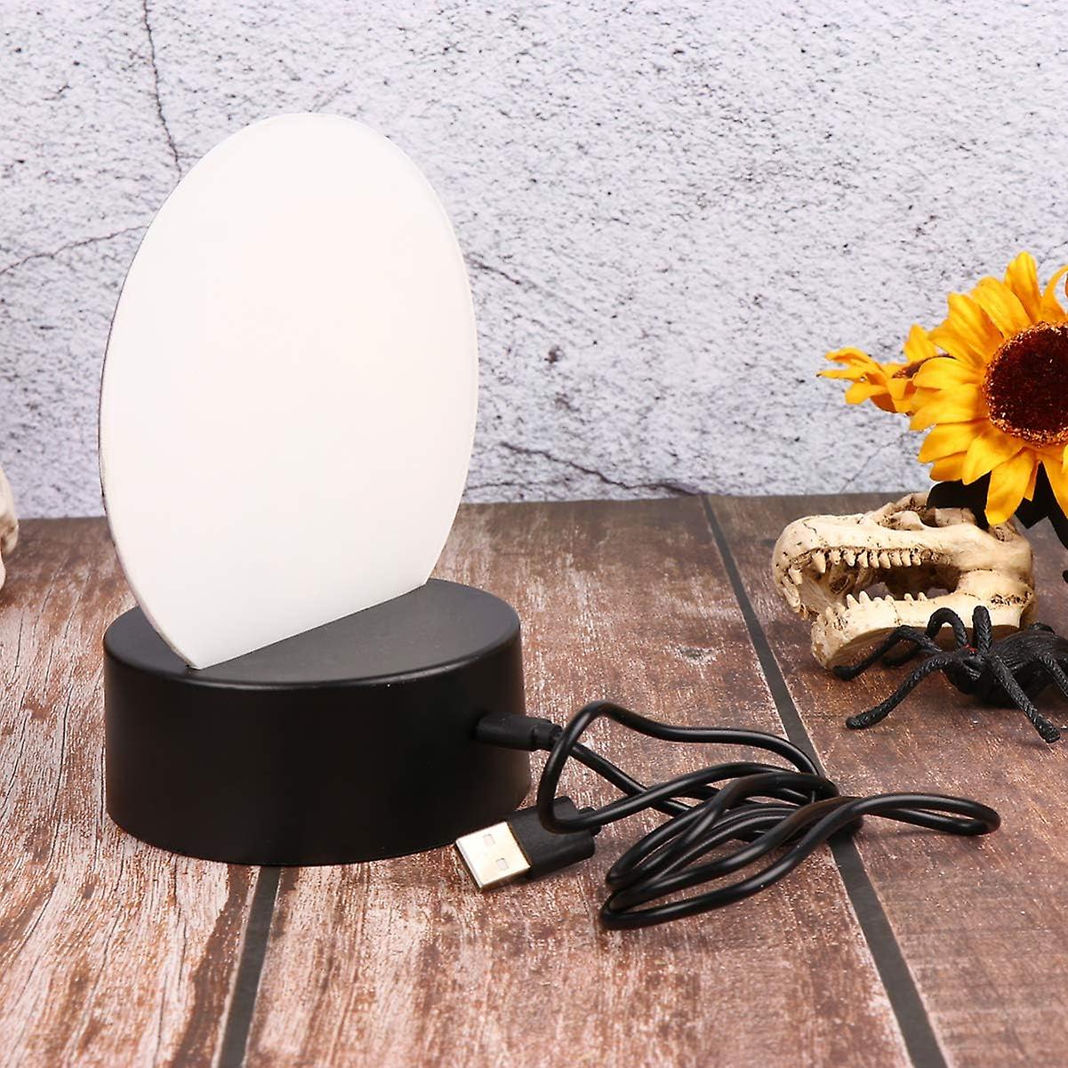 Halloween Night Light Led Night Lamp Pumpkin Witch Bedside Night Light Decorative Table Lamp Light Gift For Halloween Home Party (without Battery)