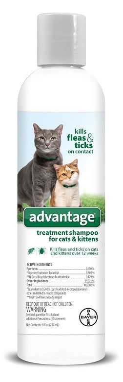 Bayer Advantage Treatment Shampoo for Cats and Kittens