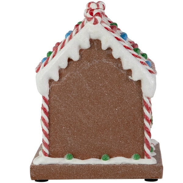 PreLit LED Gingerbread Candy House Christmas Decoration