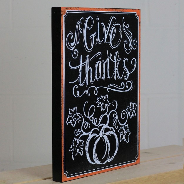 Chalkboard Thanksgiving Wall Art Decor 14 quot X 10 5 quot