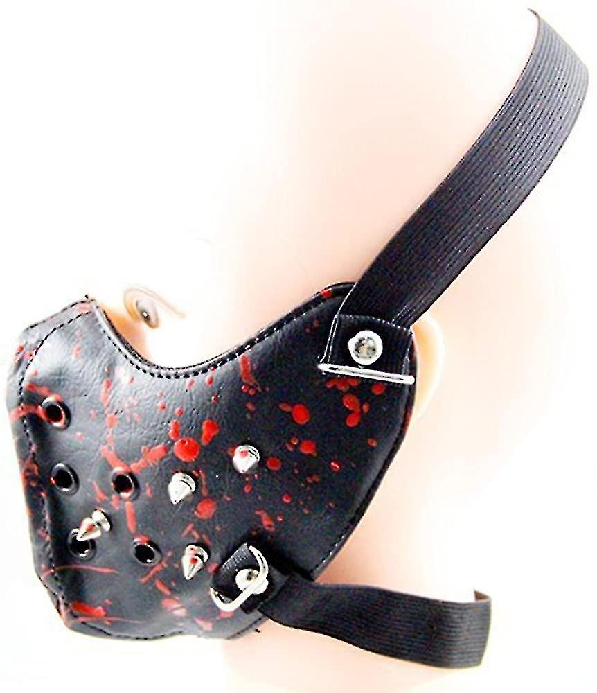 Steampunk Leather Biker Face Mask