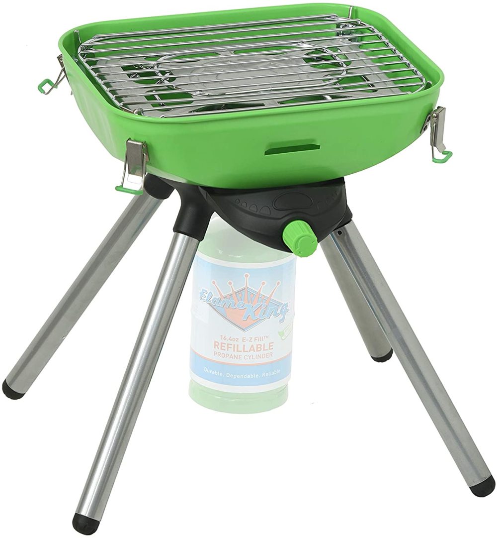 Flame King BBQ Portable Propane Multi Function ;