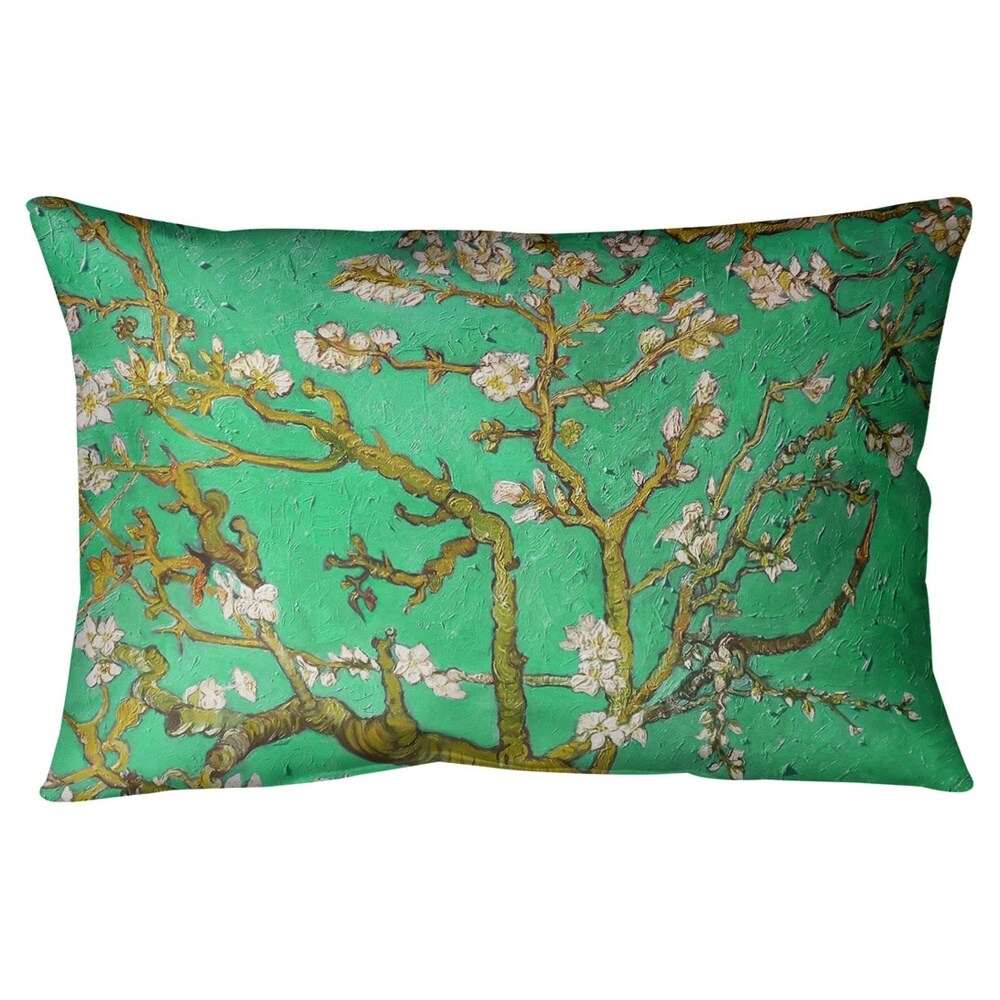 Porch   Den Jubilee Almond Blossom Lumbar Pillow