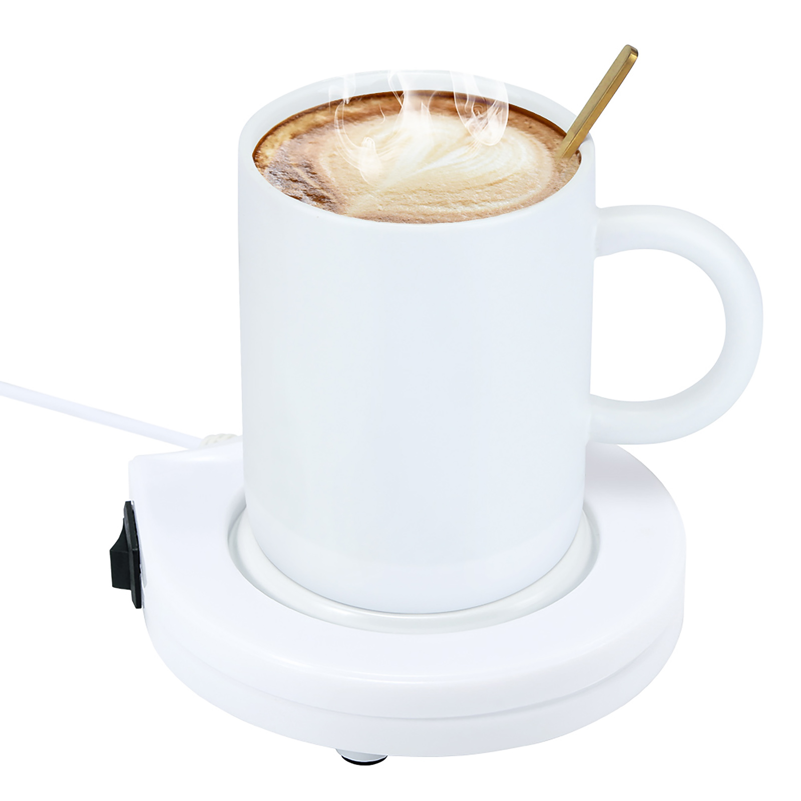 Coffee Mug Warmer，USB Electric Cup Warmer for Coffee， Tea， Milk， Drinks -Cup Beverage Warmer -Desktop Mug Warmer-Electric Coffee Warmer for Home Office Shop Use