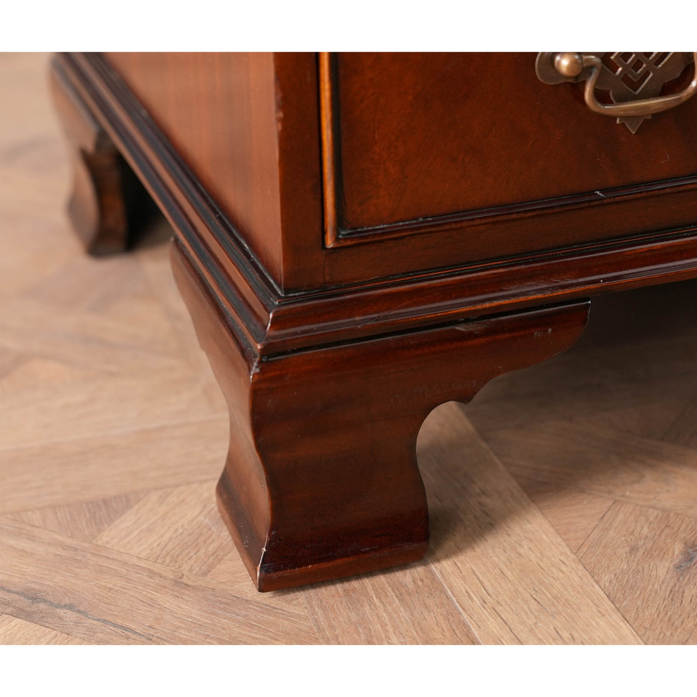 Mahogany Bookcase Secretary Desk   Victorian   Bookcases   by Niagara Furniture  Houzz