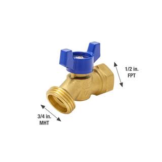 Everbilt 12 in. Brass Female Hose Bibb 102-453EB