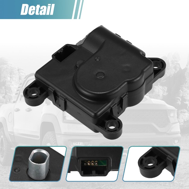 Unique Bargains Ac Heater Blend Door Actuator For Dodge For Ram 1500 2500 3500 Gsa 5 9l 8 0l 1999 2002 Black 1pcs