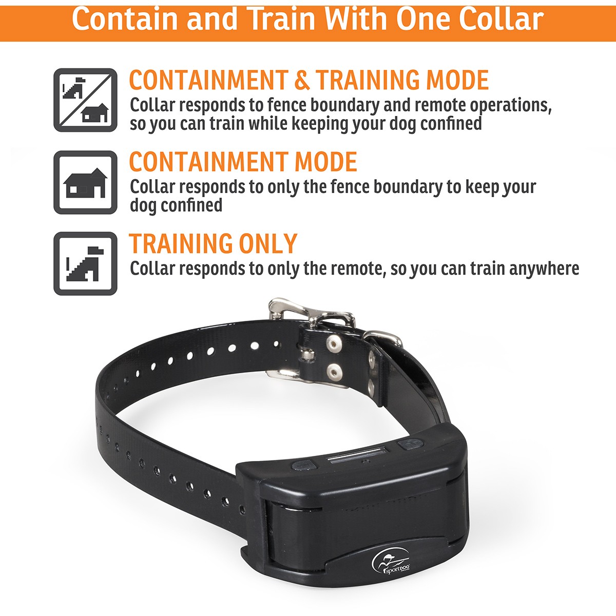 SportDOG Contain andandnbsp;Train Add-A-Dog Collar