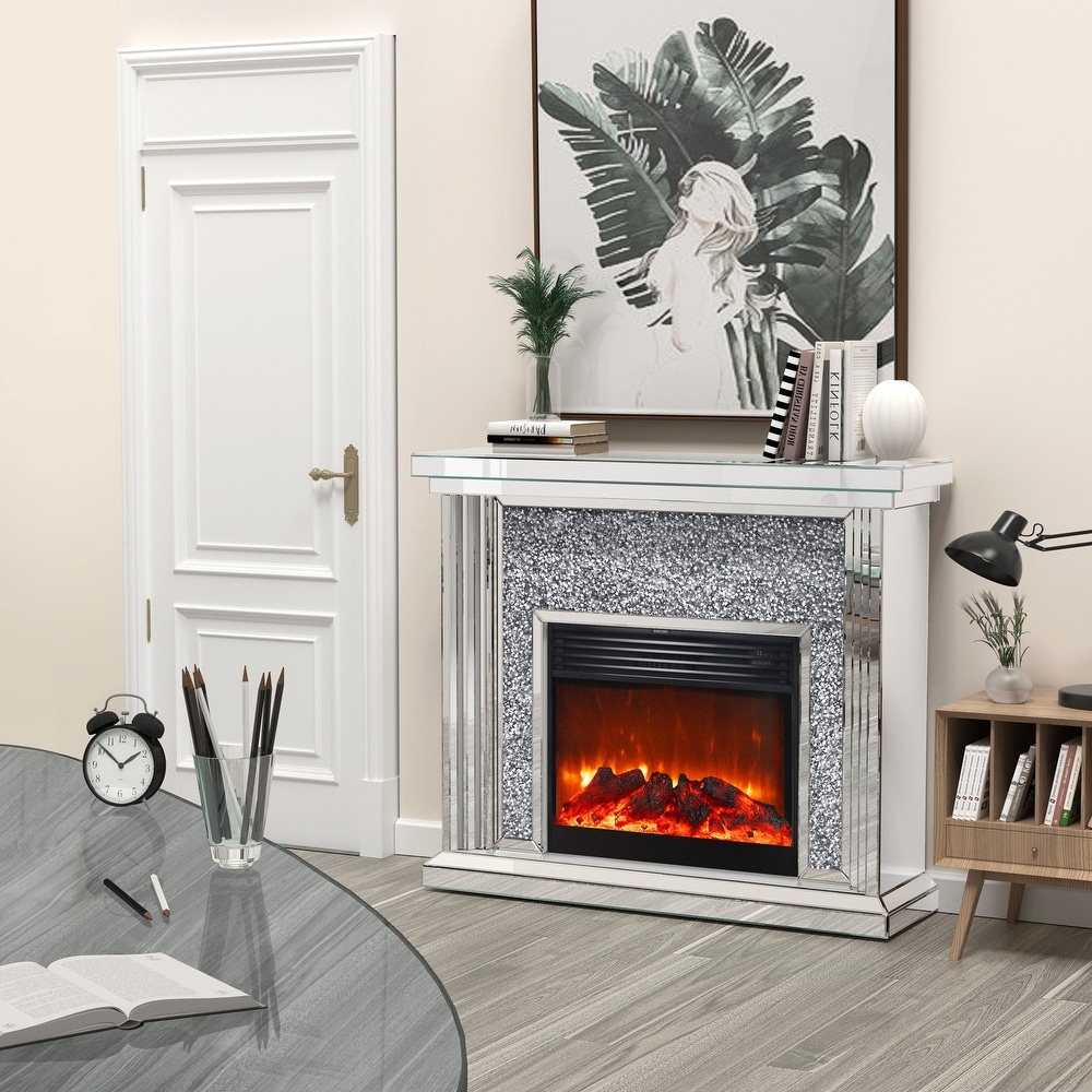 KOHROS Fireplace Mantel Freestanding Heater