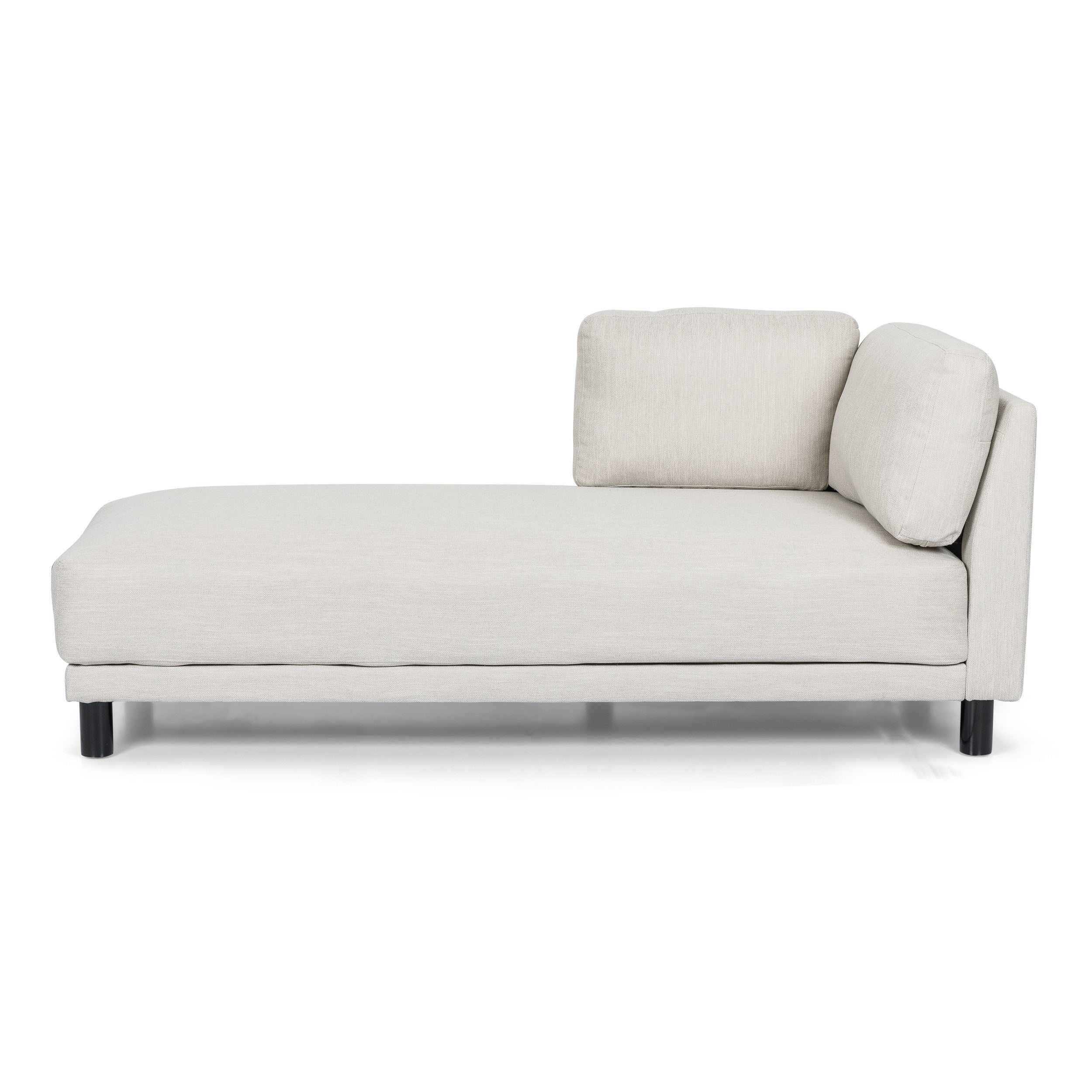 Wellston Contemporary Fabric Upholstered Chaise Lounge