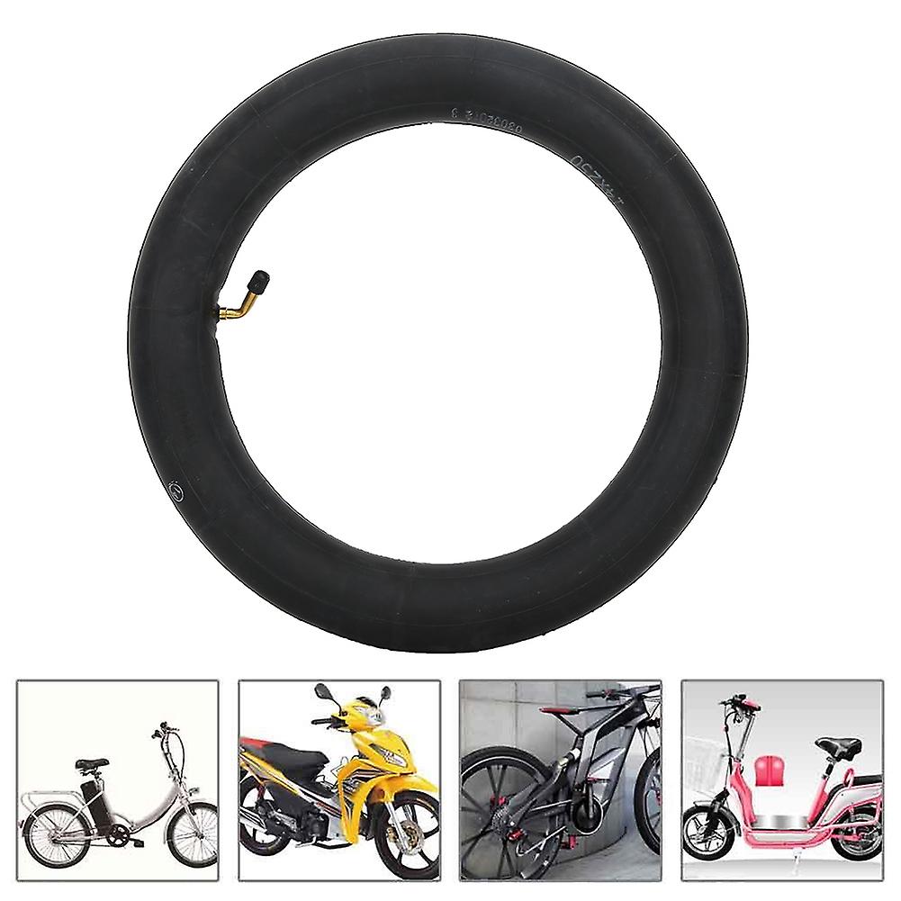 Electric Bicycle Butyl Rubber Inner Tube With Metal Bent Valve E Bike Accessories(14x2.50 )