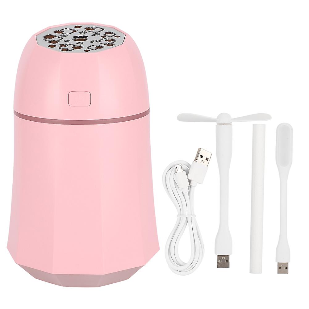 3-in-1 Air Humidifier Led Night Light Mini Fan Usb Humidifier For Home Use