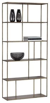 Bailey Bookcase   Industrial   Bookcases   by Peachtree Fine Furniture  Houzz