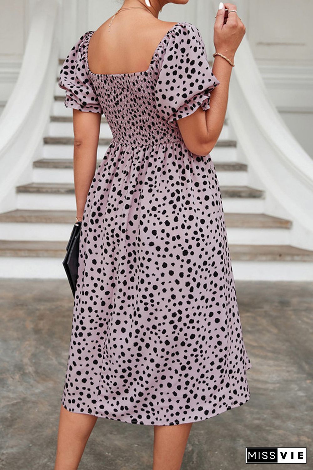 Polka Dot Print Dress Wholesale