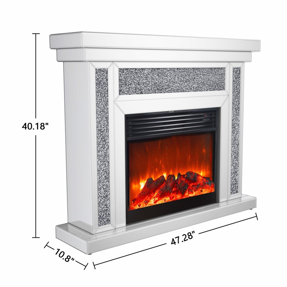 KOHROS Fireplace Mantel Freestanding Heater