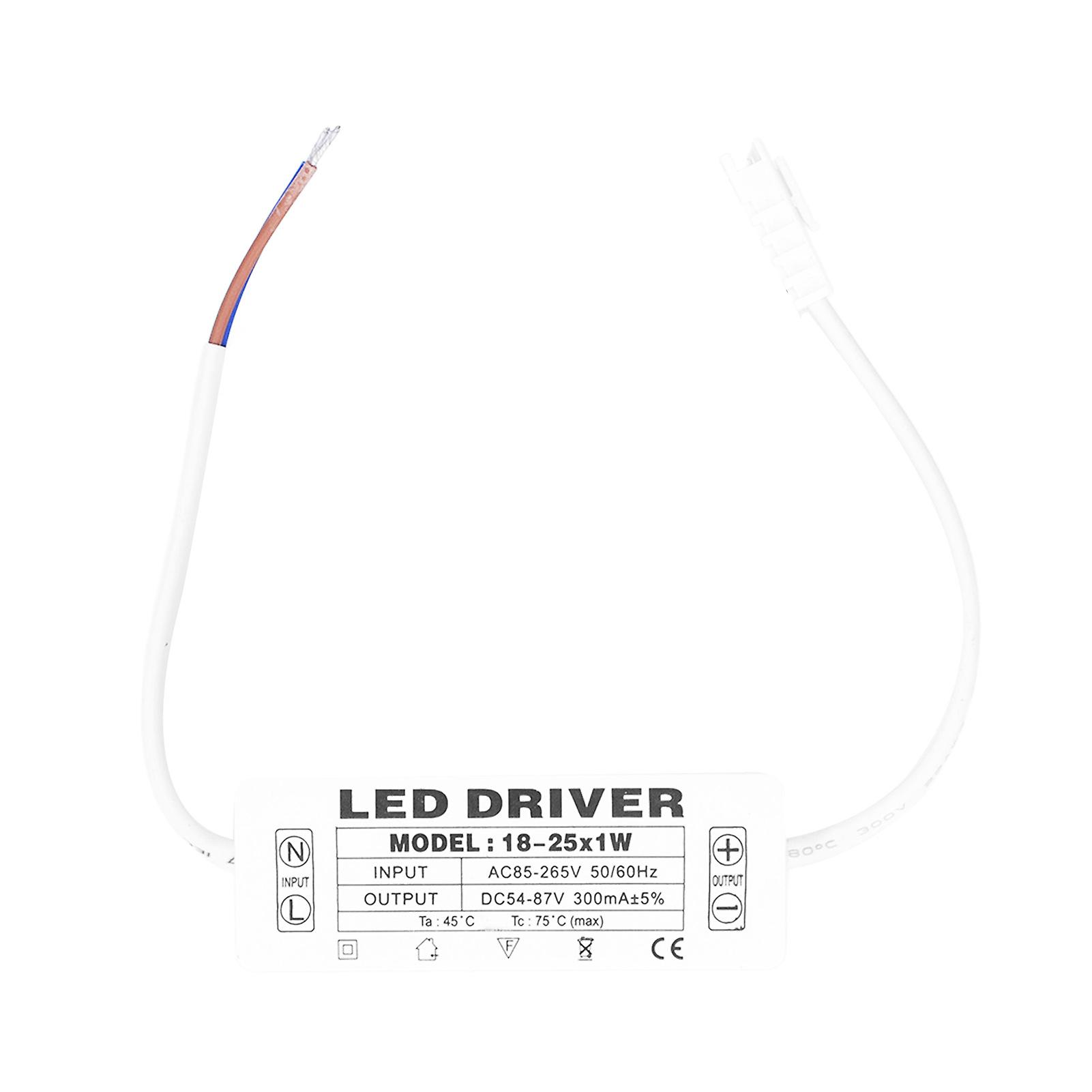 1825x1w Led Driver Constant Current 300ma Input Ac85265v Output 5487vdc Led Driver Transformer