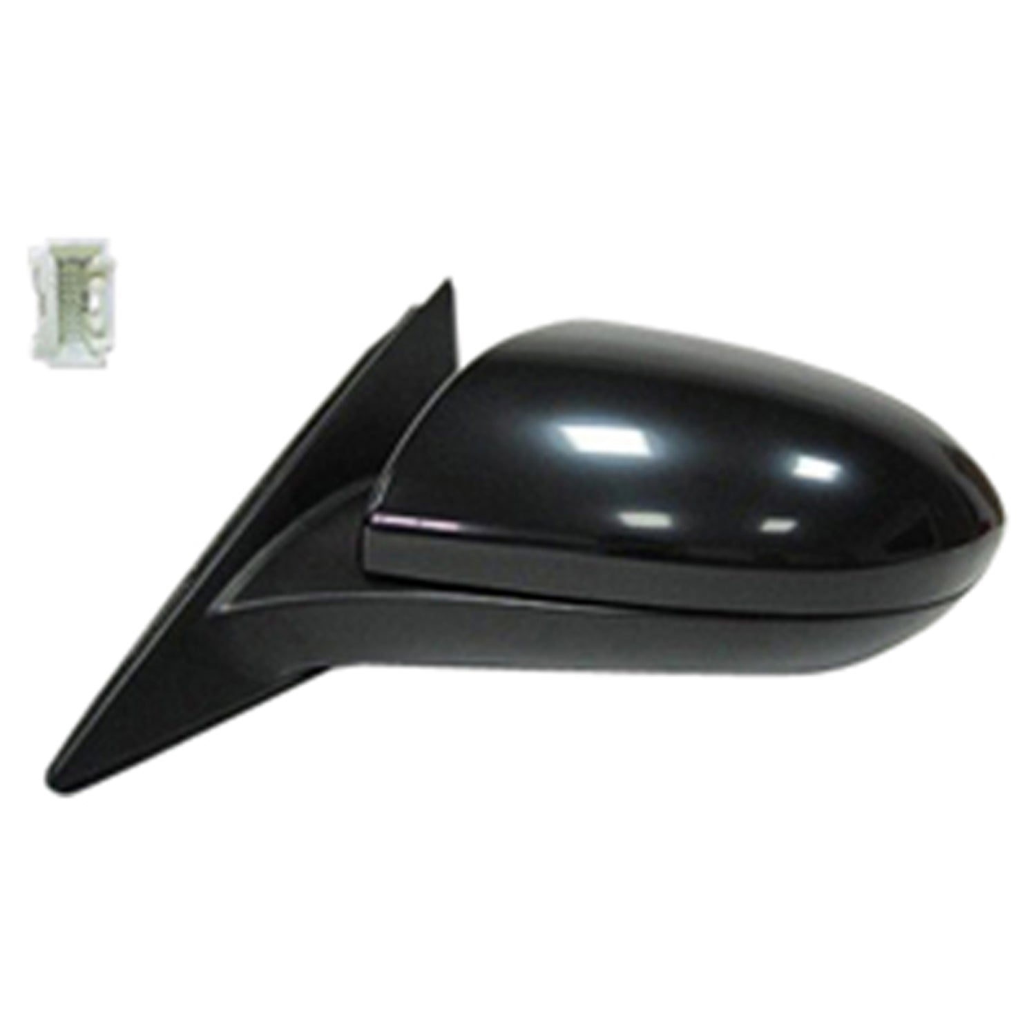 KAI New Standard Replacement Driver Side Door Mirror， Fits 2009-2013 Mazda 6