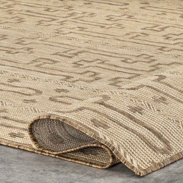 Nuloom Brandy Transitional Celtic Indoor And Outdoor Patio Area Rug