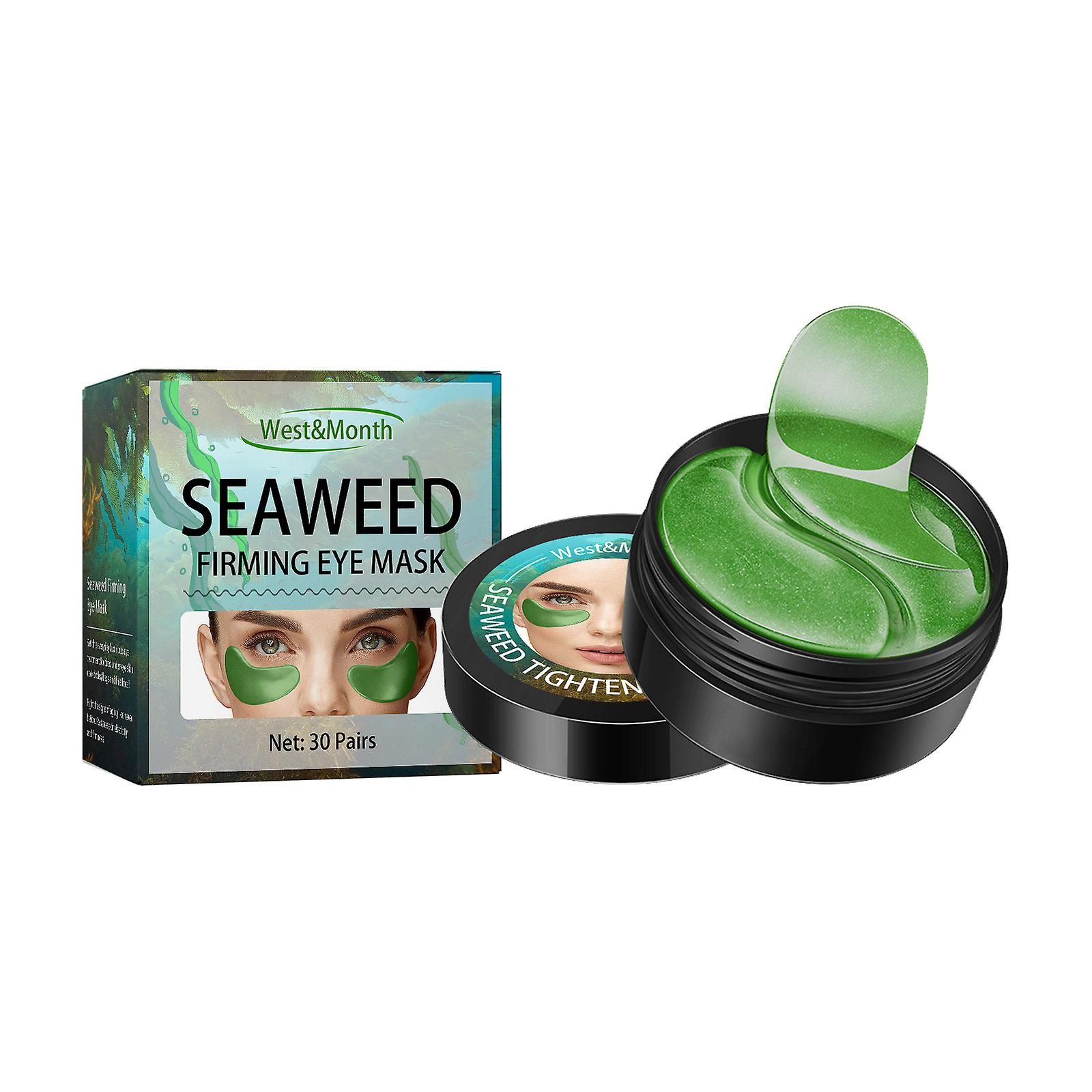 Seaweed Firming Eye Mask Patch: Lifts Lightens Fine Lines Around The Eyes Dark Circles Anti-wrinkle And Moisturizes