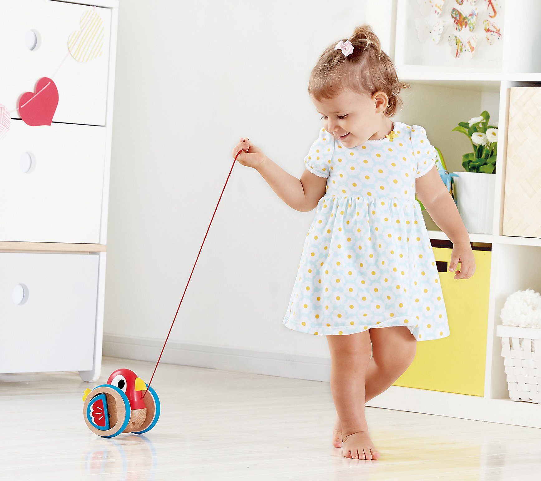 Hape Baby Bird Pull-Along Wooden Toddler Toy