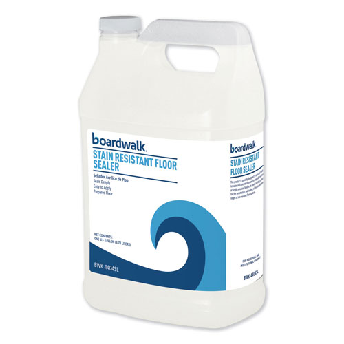 Boardwalk Stain Resistant Floor Sealer | 1 gal Bottle， 4