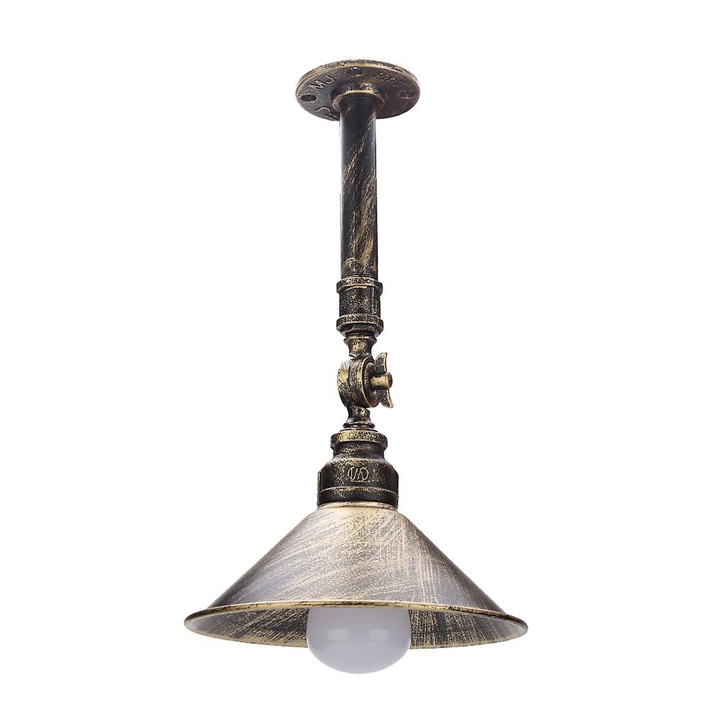 E27 90-250v Retro Style Wall Lamp Antique Pipe Sconce Light Fixture For Cafe Bar Hallway