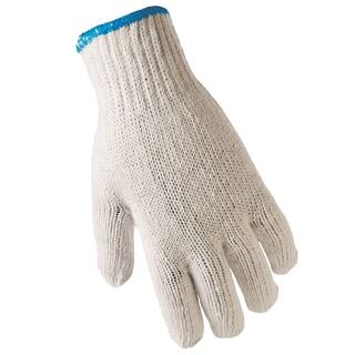 True Grip Fits All White String Knit Gloves (12-Pack) 91902-04